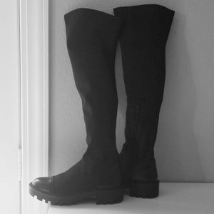 Zara sold out elastic over knee boots